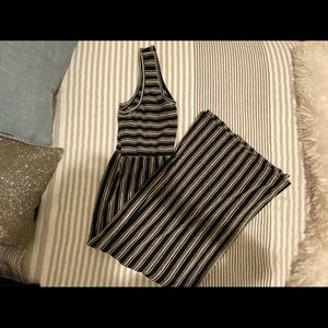 Crop flare jumper